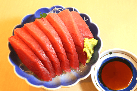 まぐろの刺身